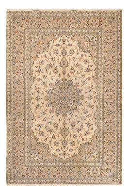 Persiska mattor - Keshan - 295 x 194 cm - ljusbeige