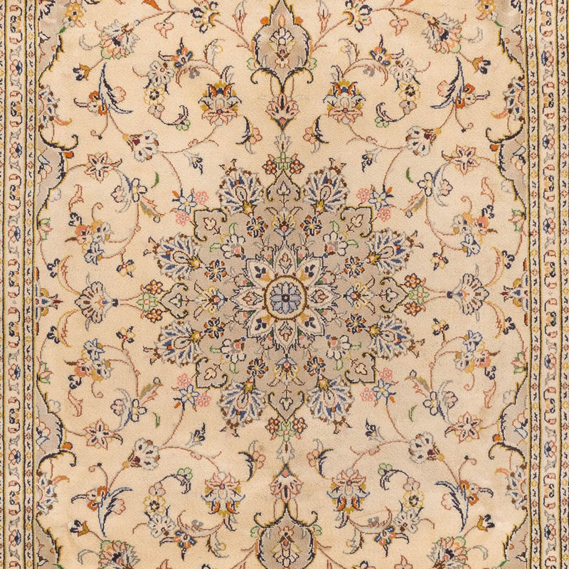 Persiska mattor - Keshan - 295 x 194 cm - ljusbeige