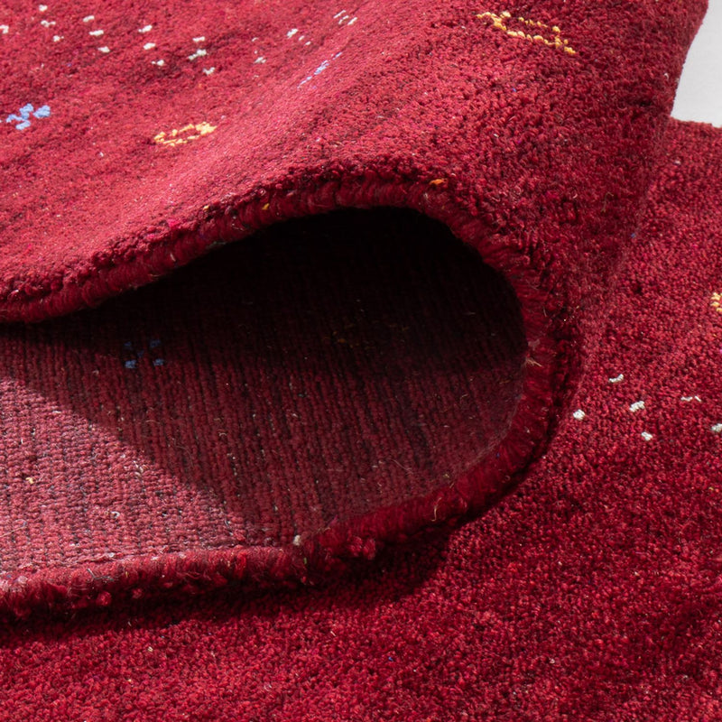 Runner Gabbeh-matta - Indus - 300 x 80 cm - röd