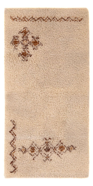 Berber matta - 143 x 75 cm - beige