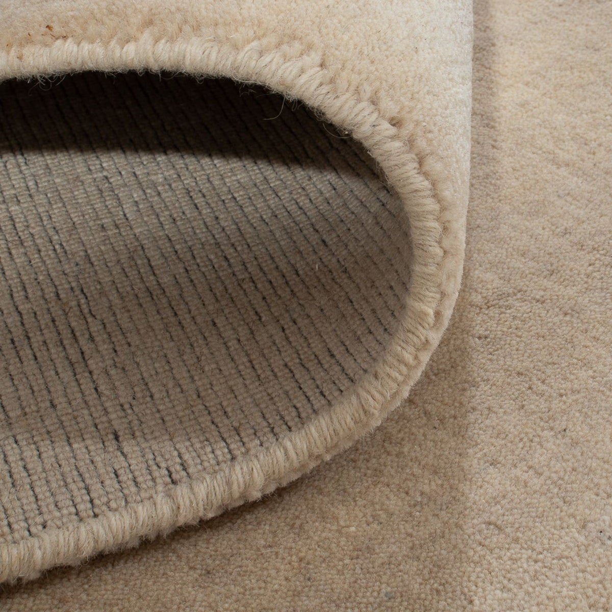 Gabbeh-mattan - Loribaft Indus kvadrat  - 200 x 200 cm - beige
