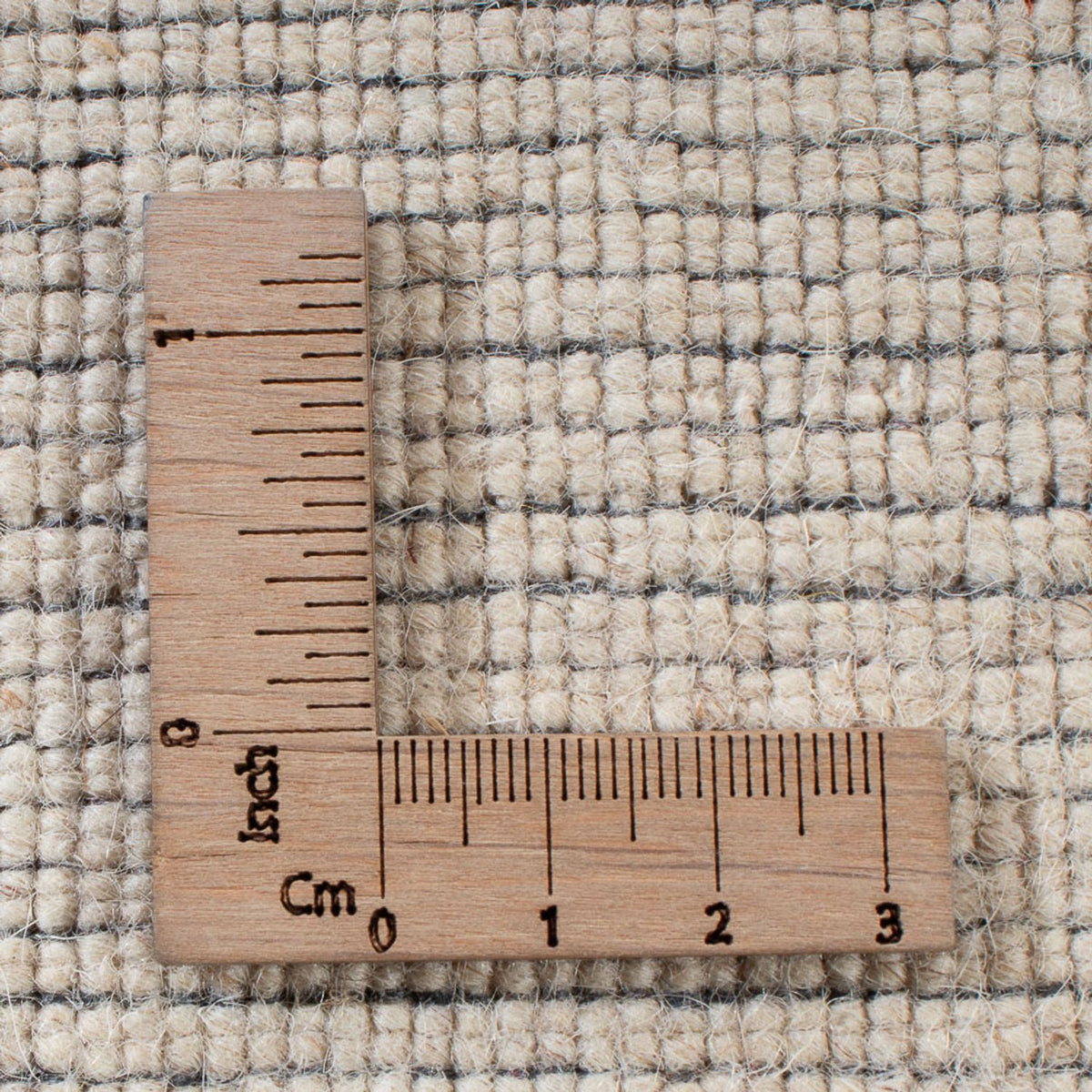 Gabbeh-mattan - Loribaft Indus kvadrat  - 200 x 200 cm - beige