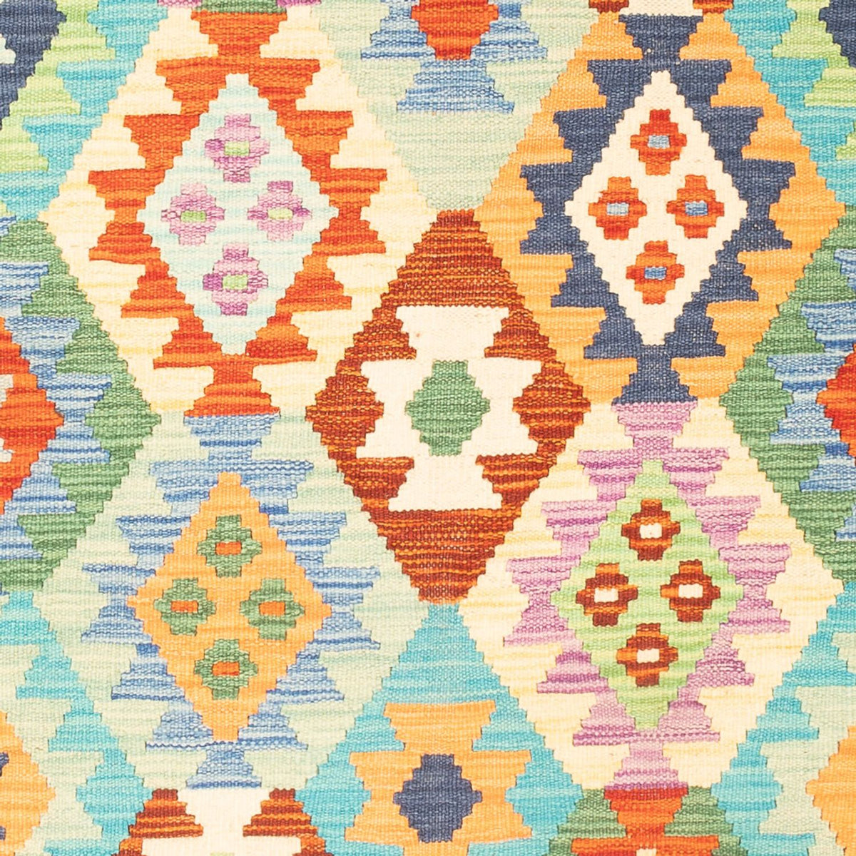 Kelim Carpet - Splash - 165 x 100 cm - flerfärgad