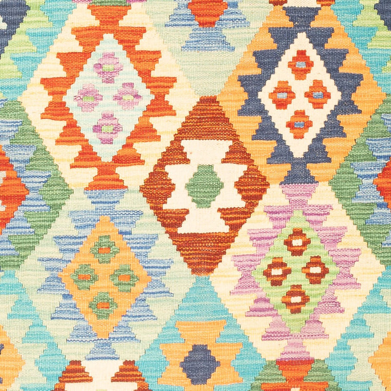 Kelim Carpet - Splash - 165 x 100 cm - flerfärgad