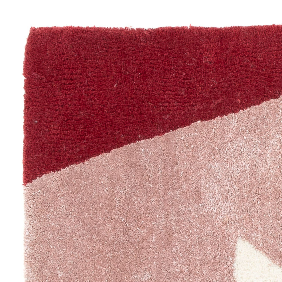 Ullmatta kvadrat  - 63 x 62 cm - flerfärgad