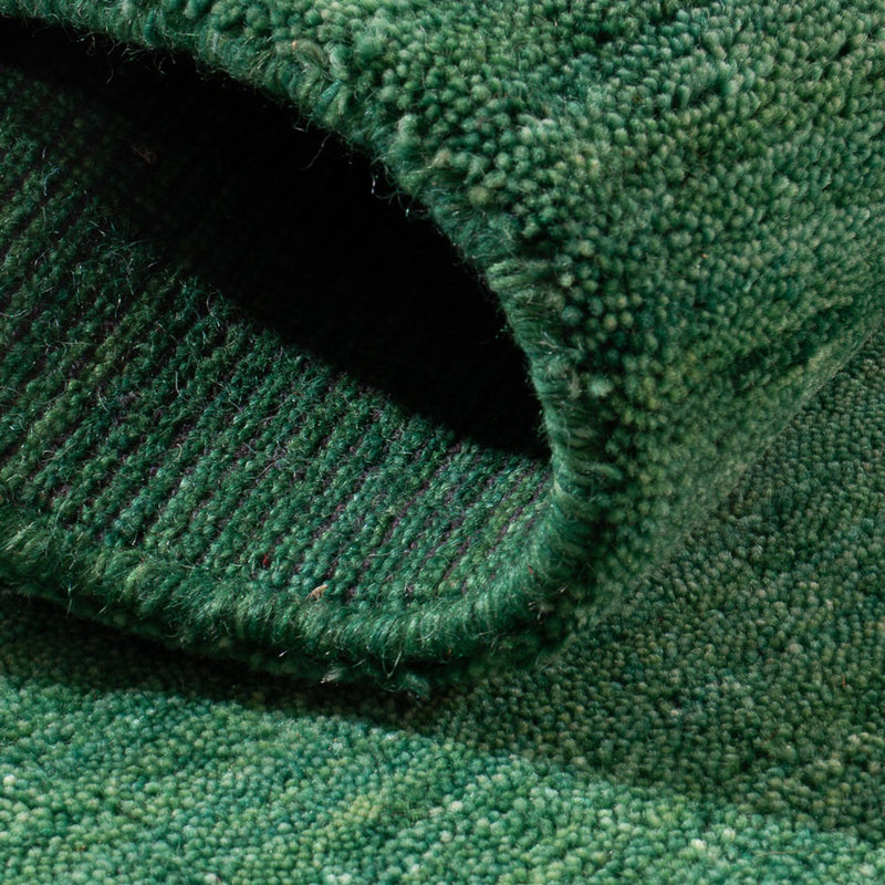 Gabbeh-matta - Softy - 90 x 60 cm - grön