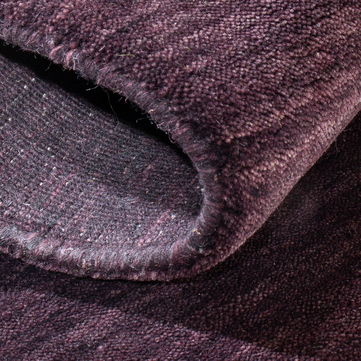 Gabbeh matta - Loribaft Softy - 90 x 60 cm - lila