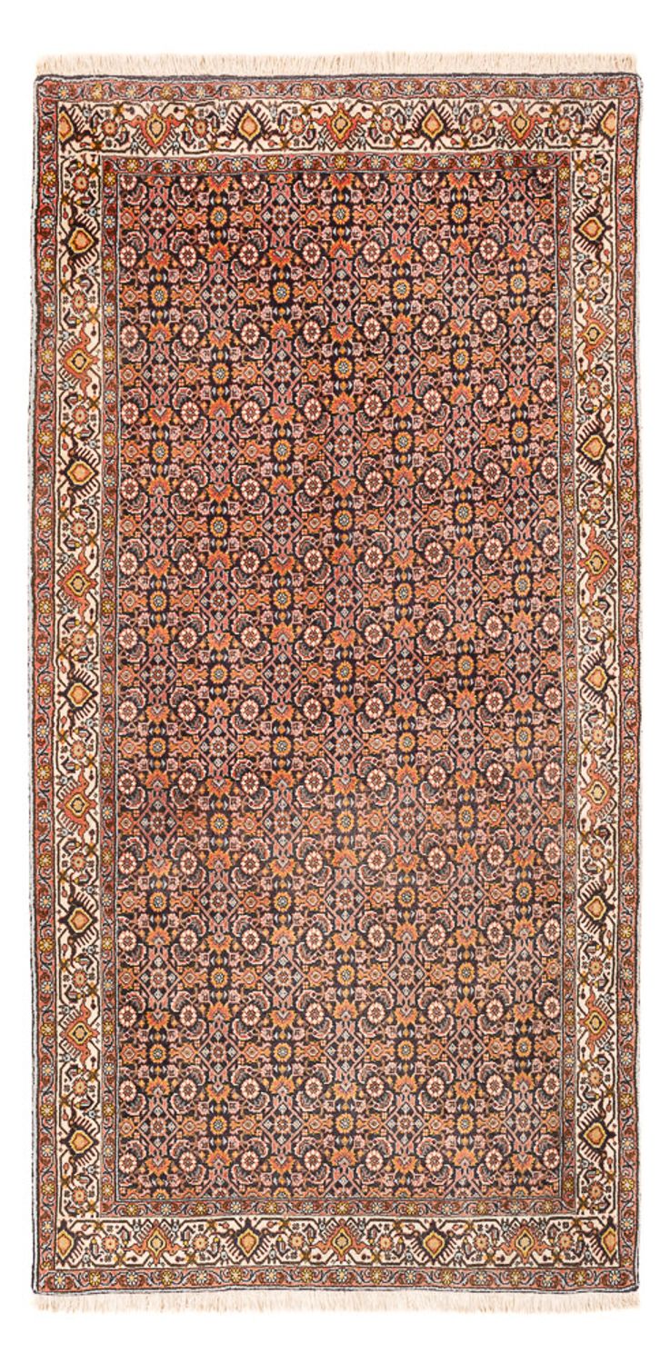 Runner Oriental Carpet - 200 x 100 cm - mörk beige