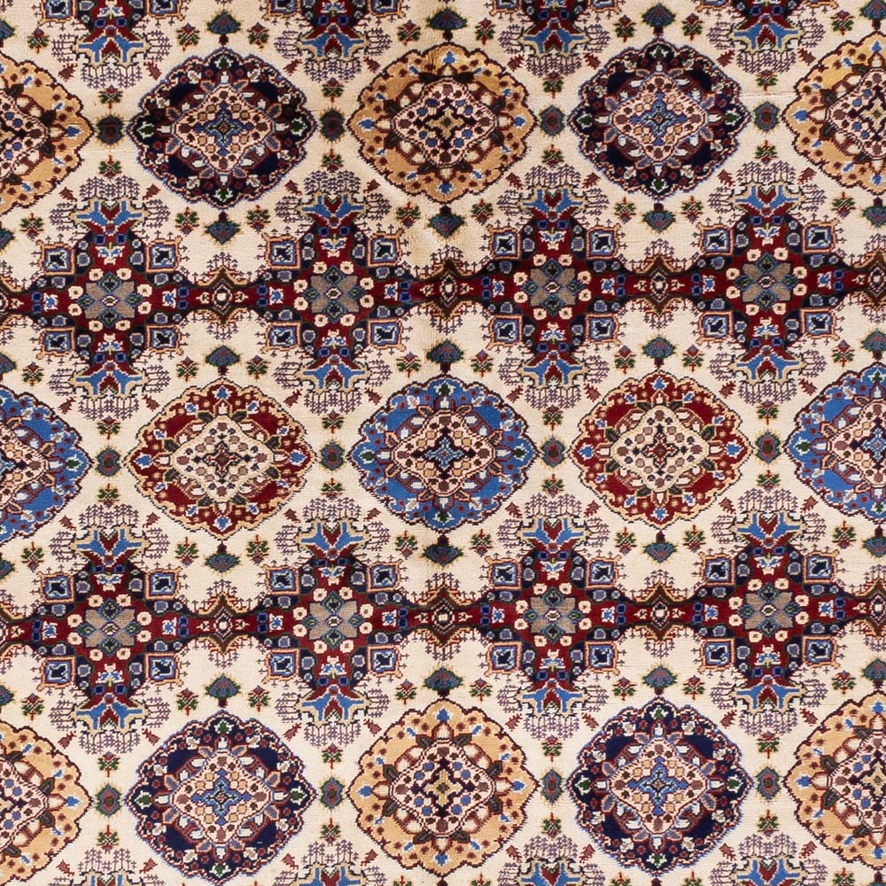 Afghansk matta - 405 x 295 cm - ljusbeige