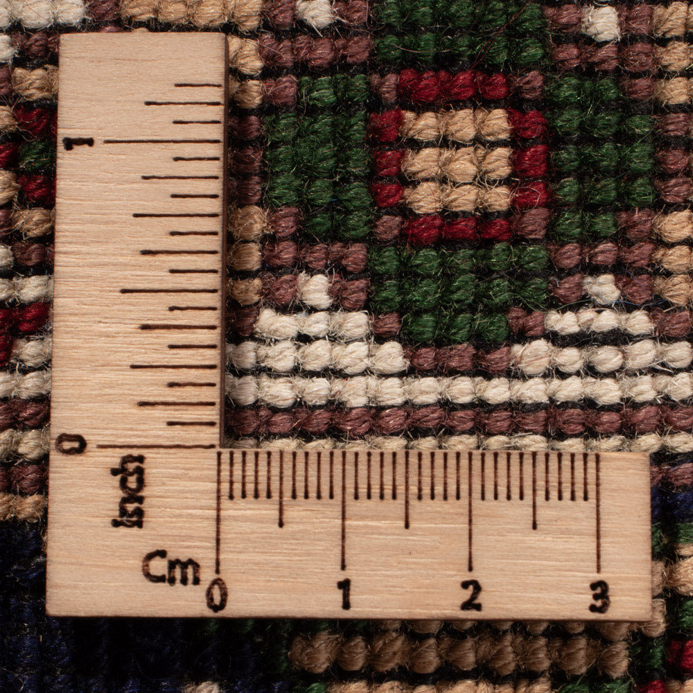 Afghansk matta - 405 x 295 cm - ljusbeige