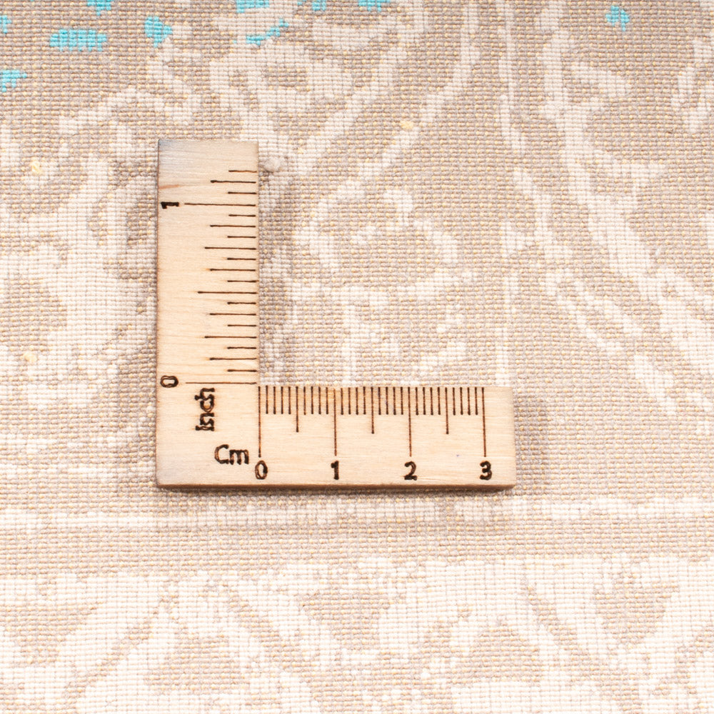 Designermatta - 225 x 150 cm - turkos