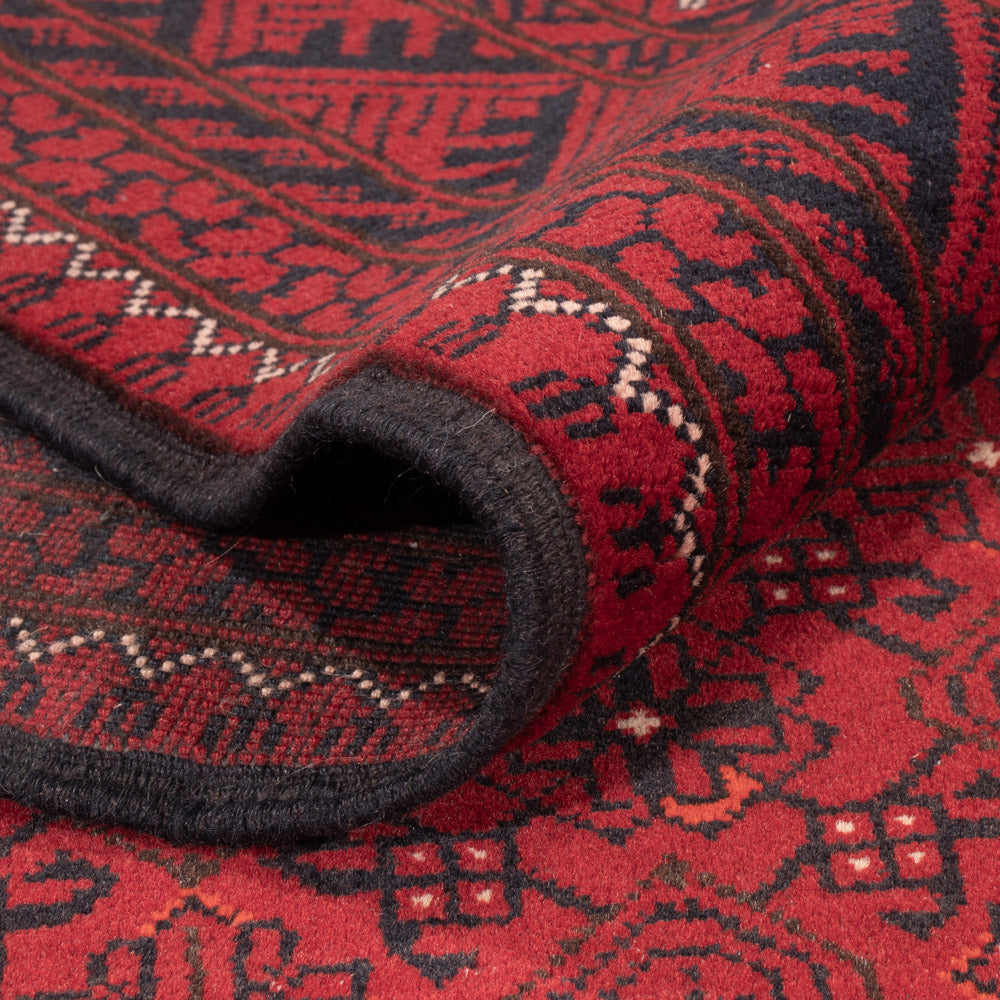 Afghansk matta - Bukhara - 294 x 195 cm - röd