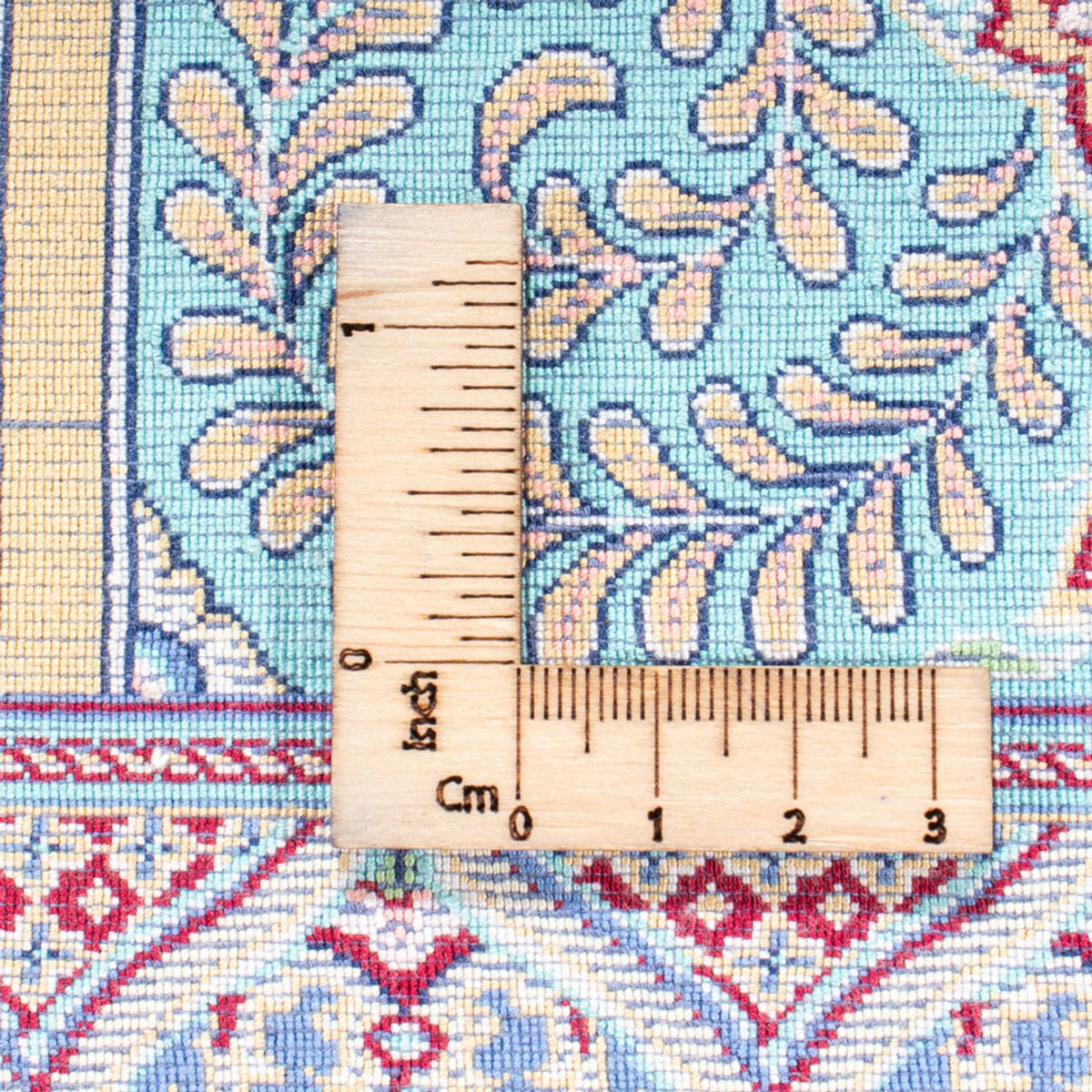 Persisk matta - Ghom - 300 x 200 cm - mörkblå