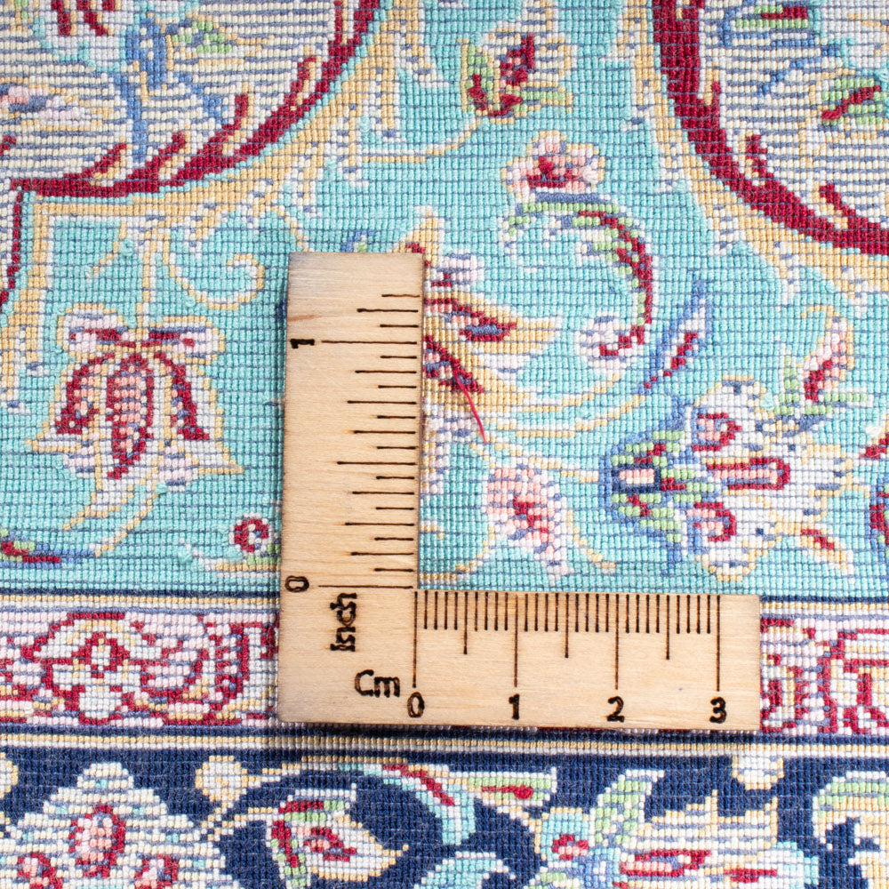 Persisk matta - Ghom - 300 x 200 cm - blå