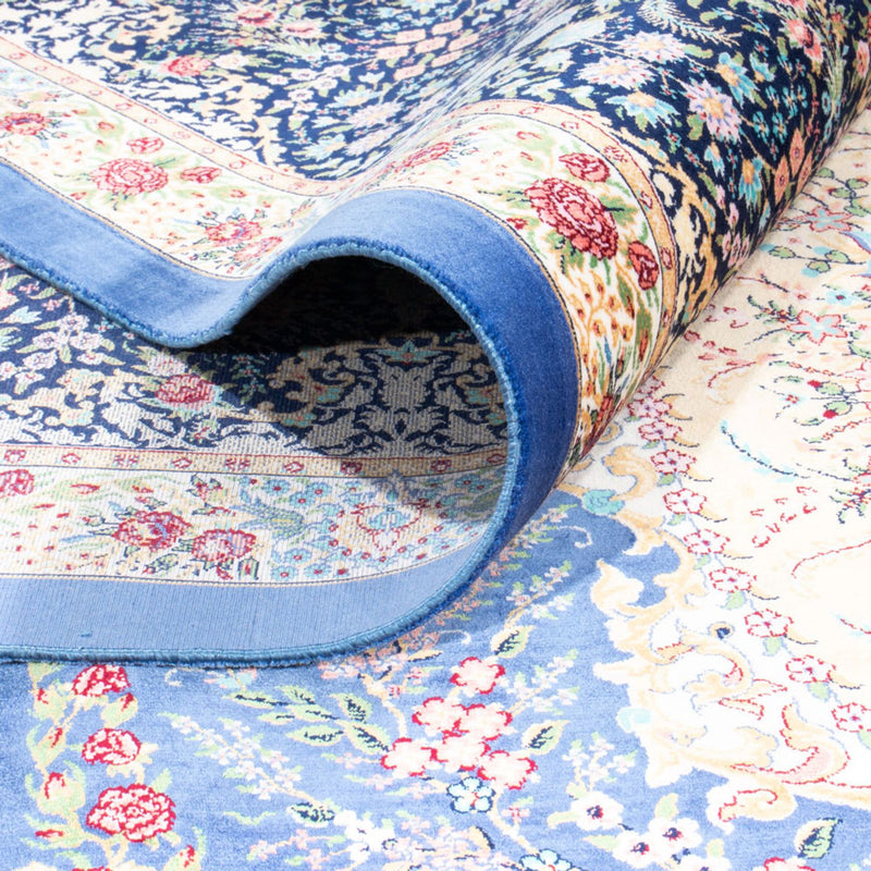 Persisk matta - Ghom - 300 x 200 cm - blå