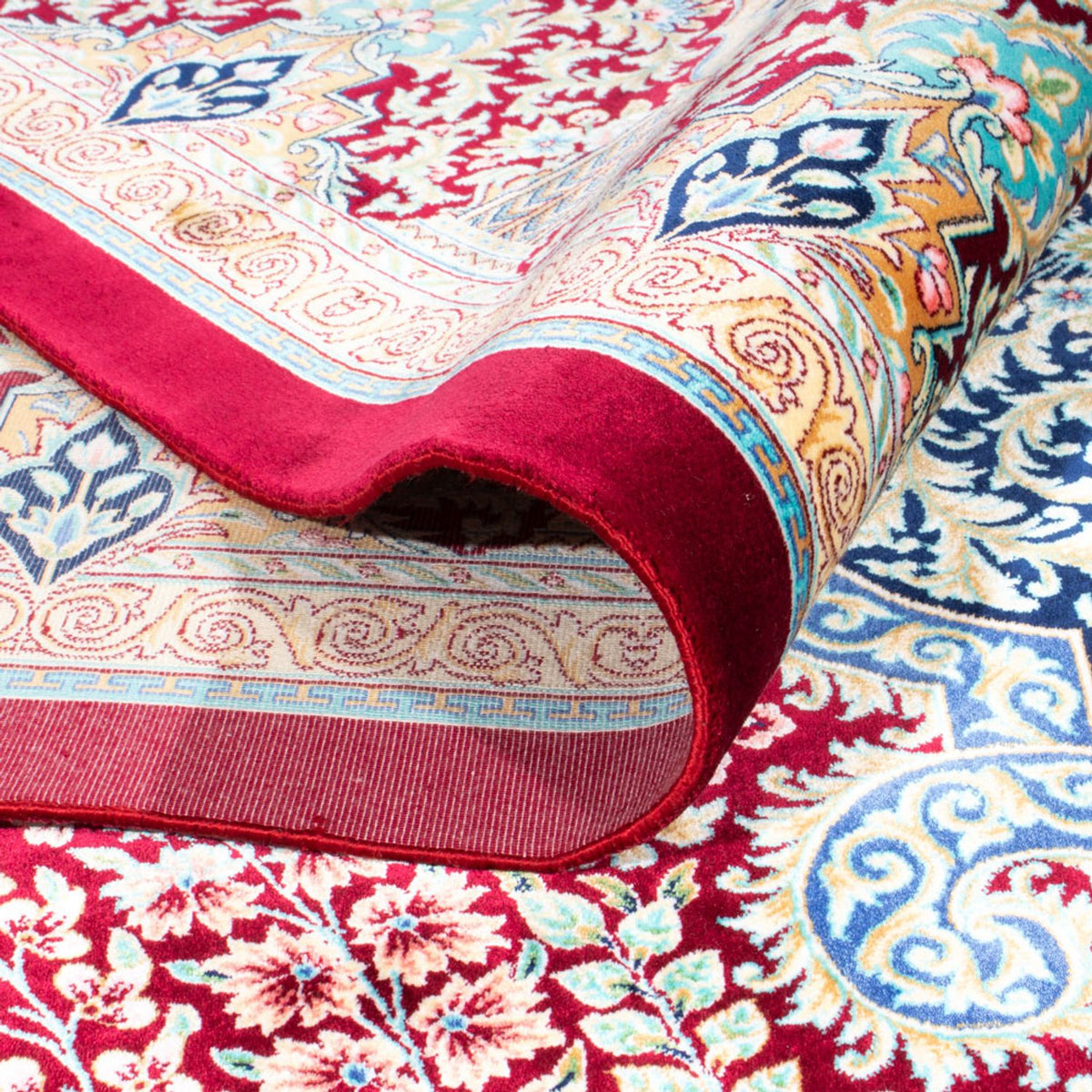 Persisk matta - Ghom - 300 x 200 cm - flerfärgad