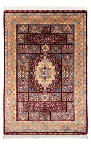 Persisk matta - Ghom - 300 x 200 cm - röd