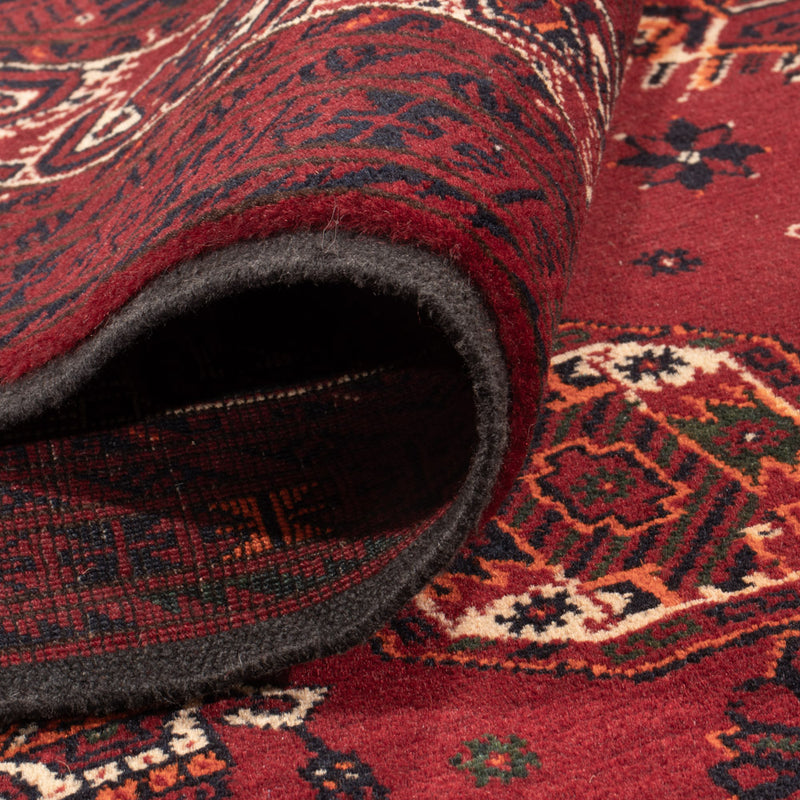 Afghansk matta - Bukhara - 284 x 194 cm - röd