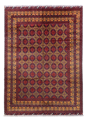 Afghansk matta - 333 x 240 cm - mörk beige