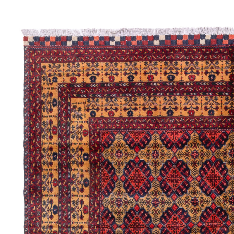 Afghansk matta - 333 x 240 cm - mörk beige