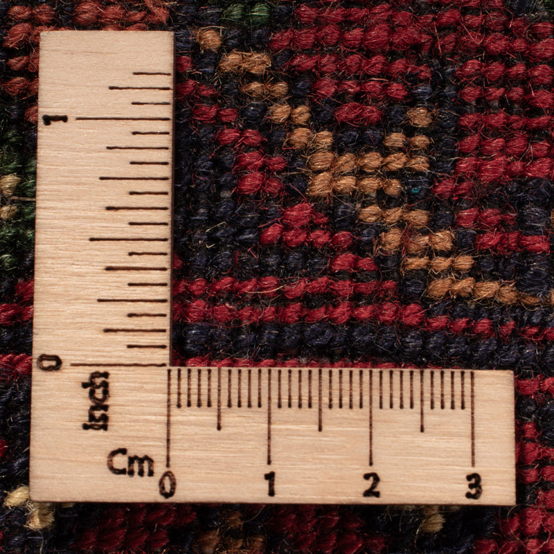 Afghansk matta - 353 x 254 cm - rost