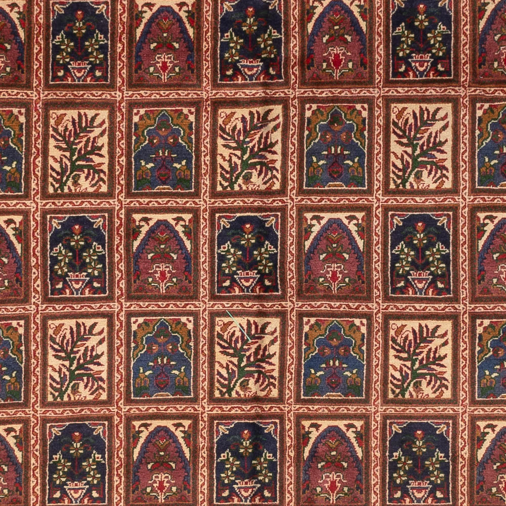 Afghansk matta - 339 x 240 cm - mörk beige