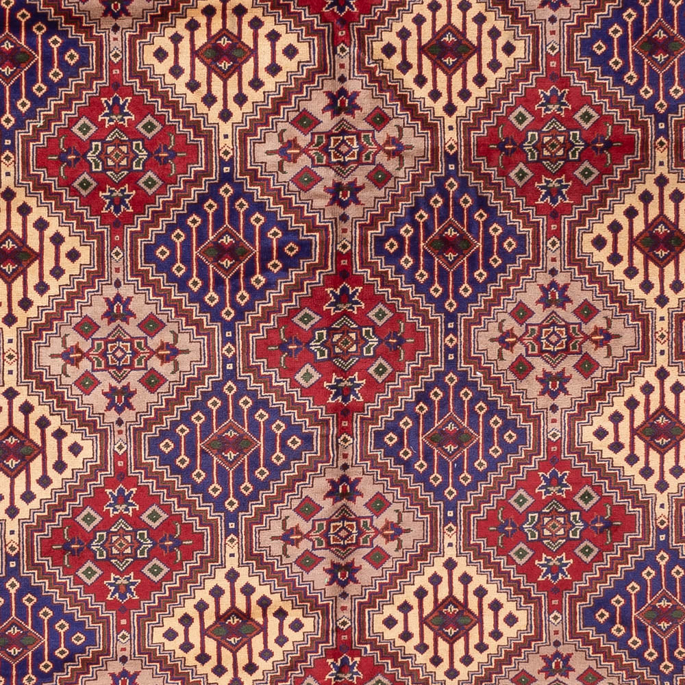 Runner Afghansk matta - 403 x 296 cm - mörk beige