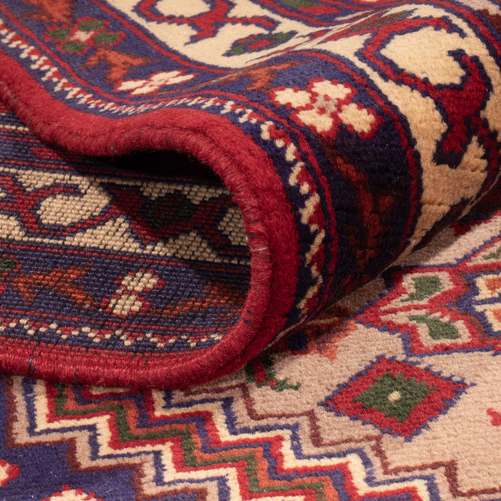 Runner Afghansk matta - 403 x 296 cm - mörk beige