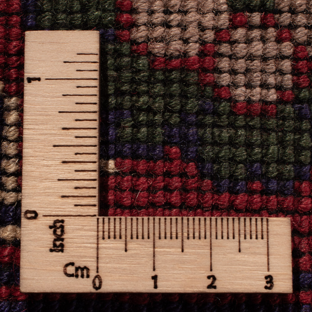 Runner Afghansk matta - 403 x 296 cm - mörk beige