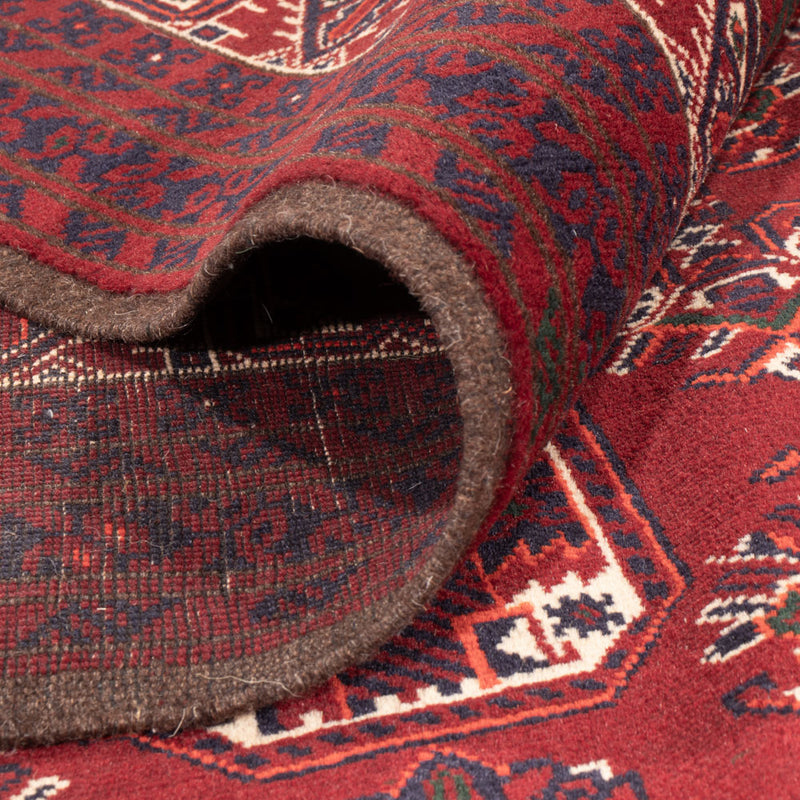 Afghansk matta - Bukhara - 288 x 197 cm - röd