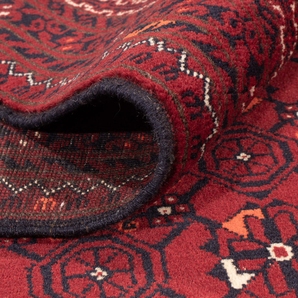 Afghansk matta - Bukhara - 289 x 208 cm - röd