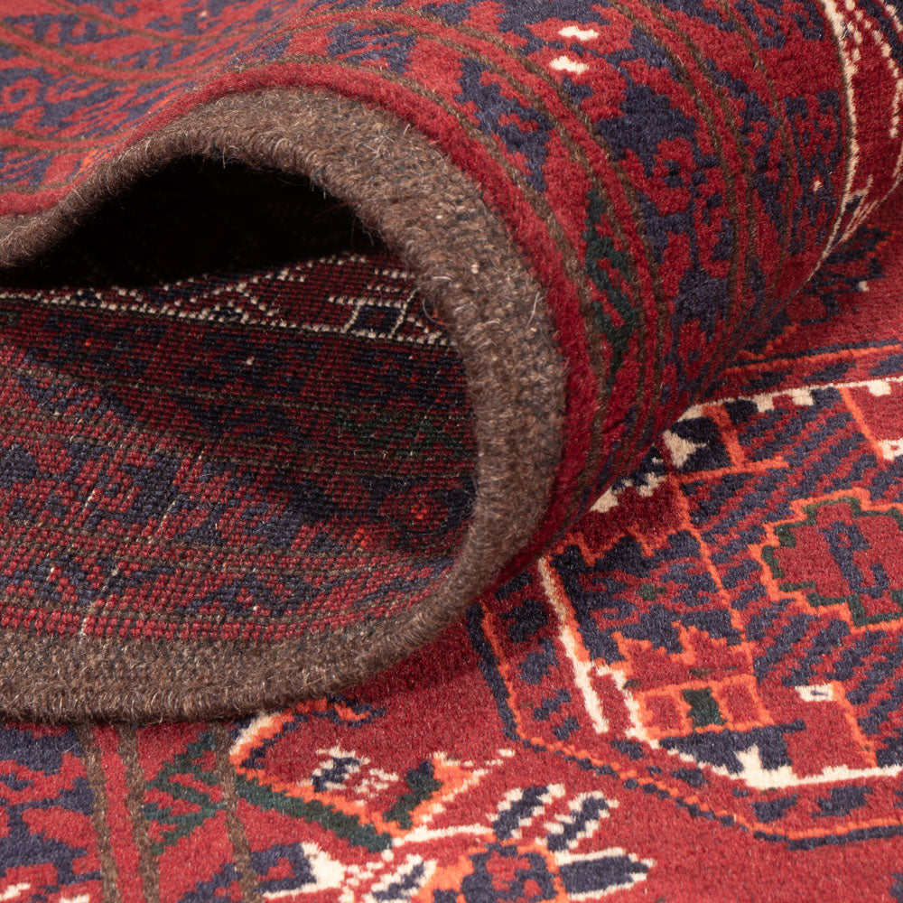 Afghansk matta - Bukhara - 283 x 198 cm - mörkgrå