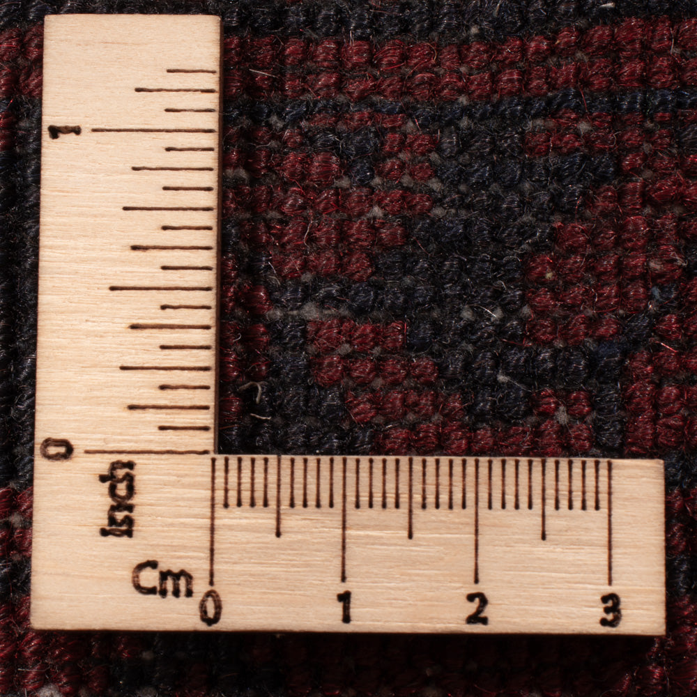 Runner Afghansk matta - 295 x 79 cm - röd