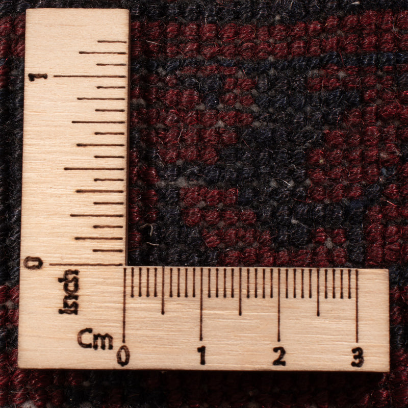 Runner Afghansk matta - 295 x 79 cm - röd