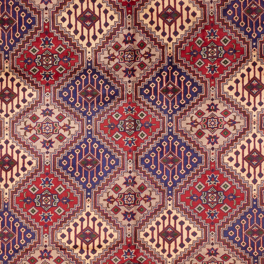 Afghansk matta - 410 x 300 cm - mörk beige