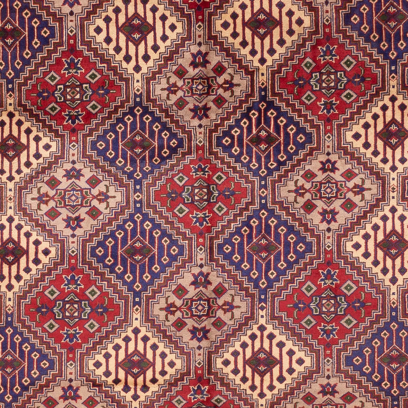 Afghansk matta - 410 x 300 cm - mörk beige
