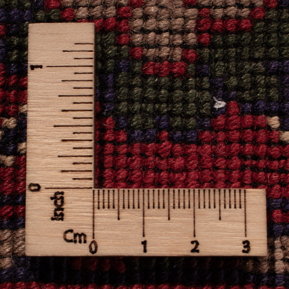 Afghansk matta - 410 x 300 cm - mörk beige