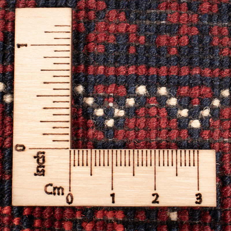 Runner Afghansk matta - Bukhara - 376 x 75 cm - röd