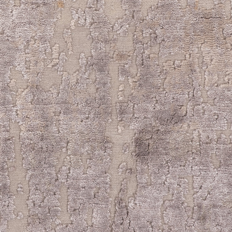 Designer Teppich - 152 x 104 cm - silber