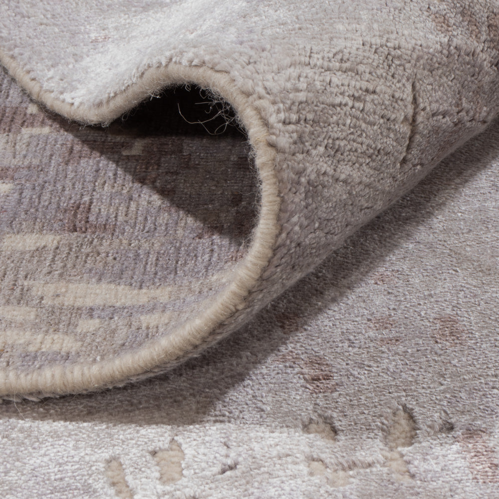 Designer Teppich - 346 x 250 cm - grau