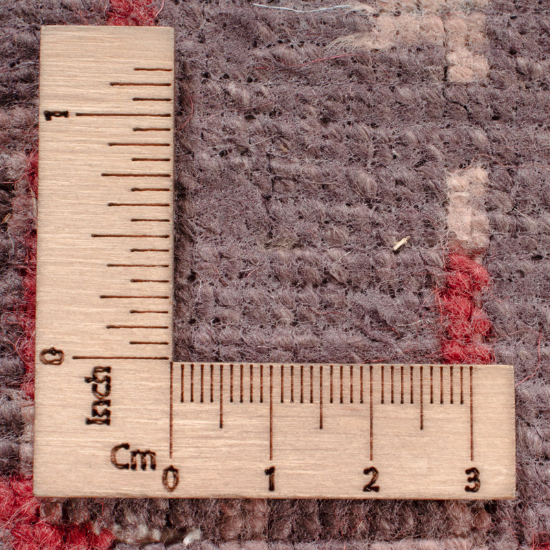 Designer Teppich - 300 x 203 cm - rot