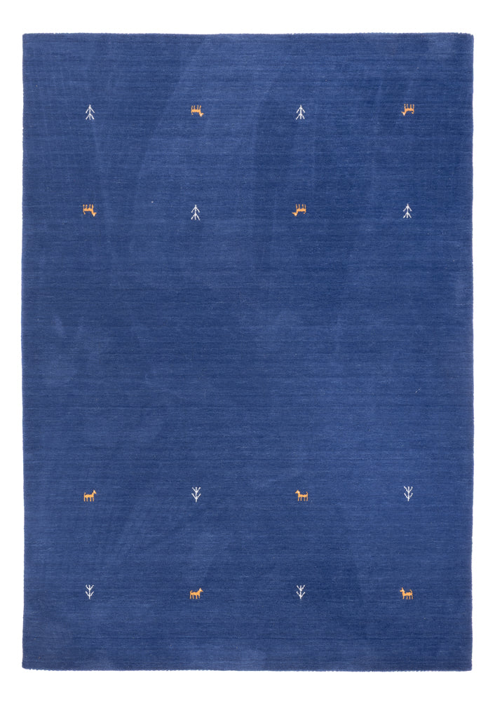 Gabbeh Teppich - Softy - 230 x 160 cm - blau