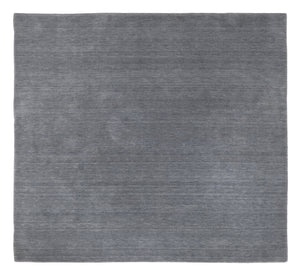 Gabbeh Teppich - Loribaft Softy quadratisch  - 200 x 200 cm - grau