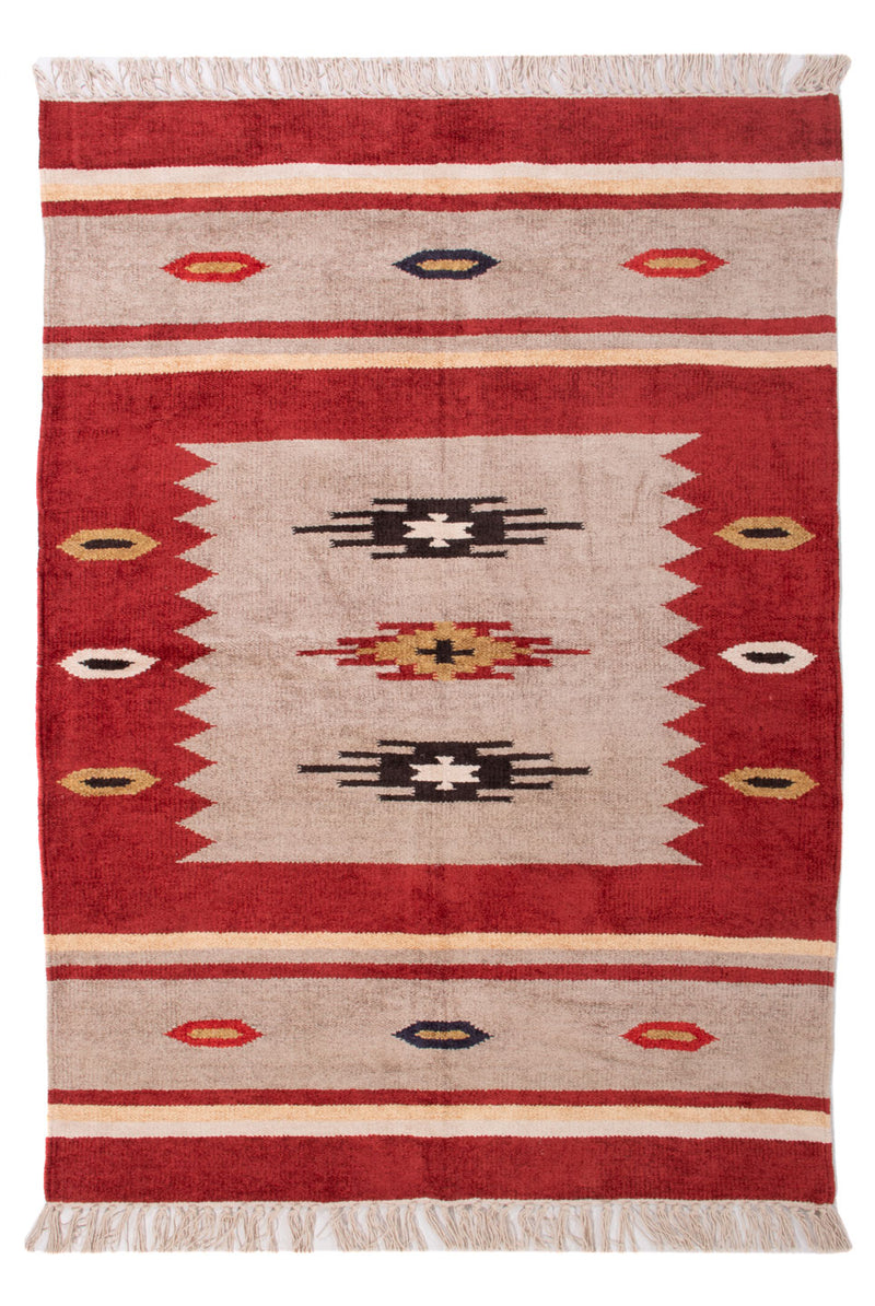 Modern kilim Mattan 140x100cm