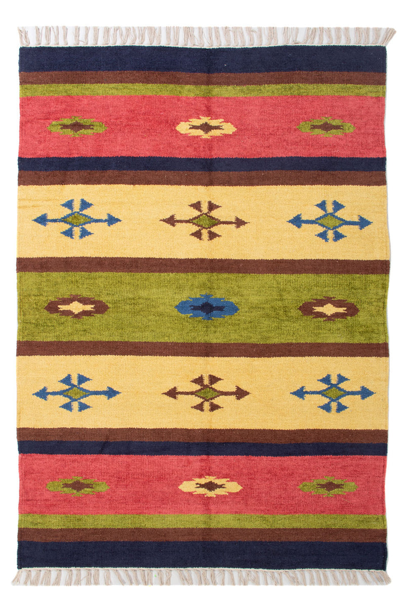 Modern kilim Mattan 140x100cm