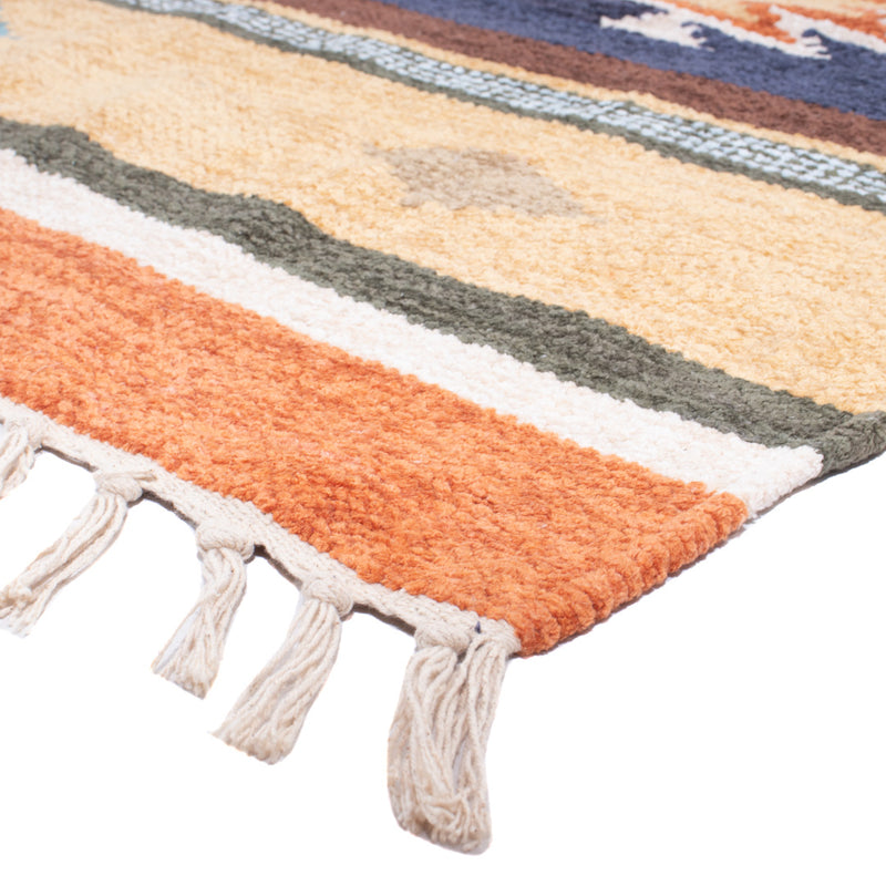 Modern kilim Mattan 140x100cm