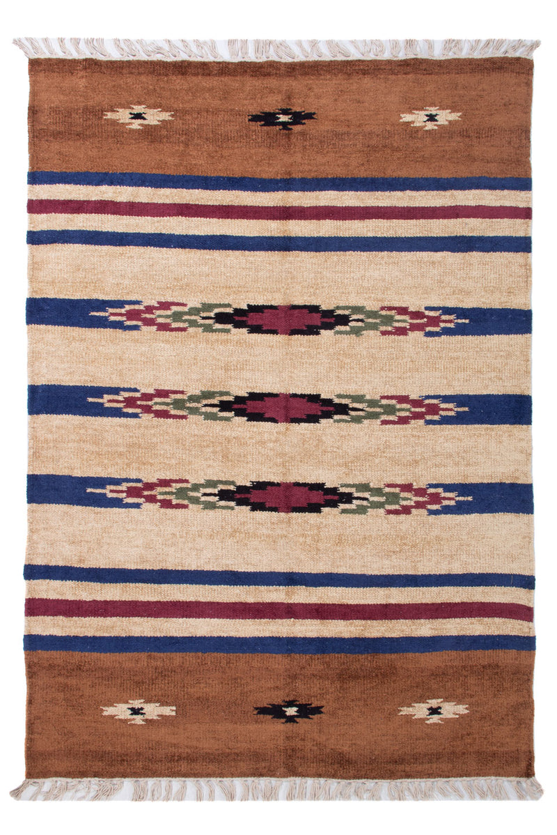 Modern kilim Mattan 140x100cm