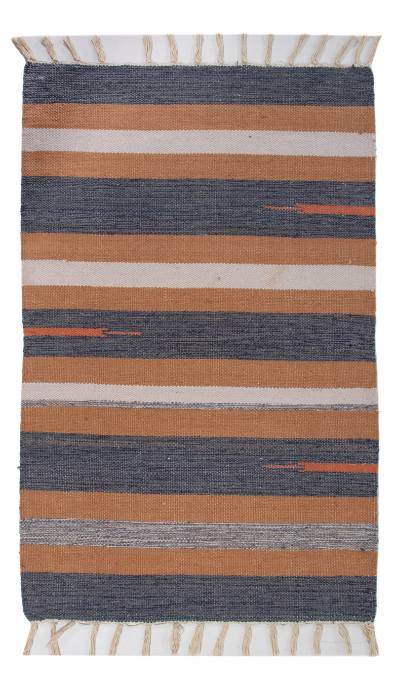 Modern kilim Mattan 90x60cm