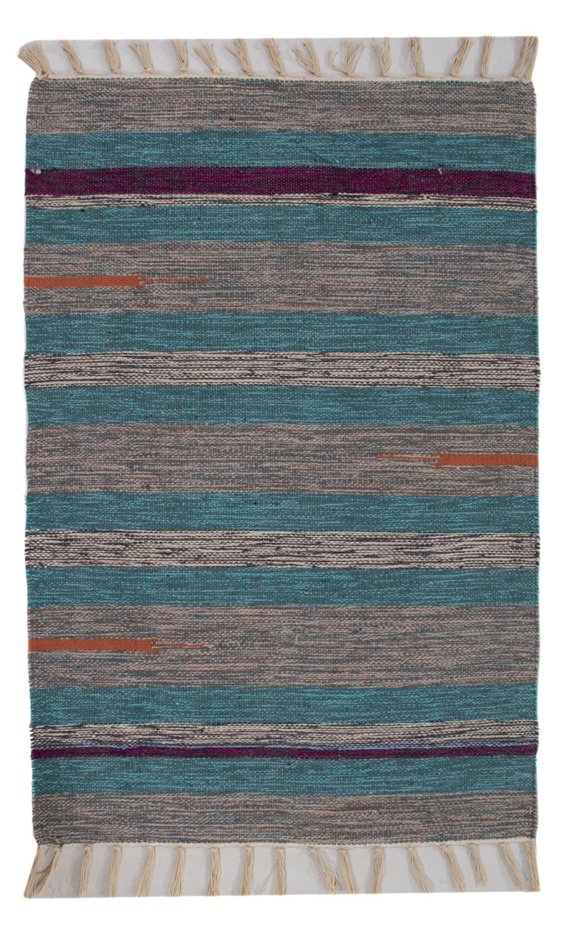 Modern kilim Mattan 90x60cm