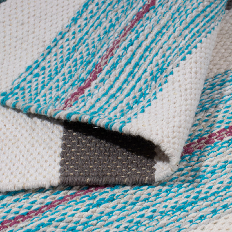 Modern kilim Mattan 90x60cm